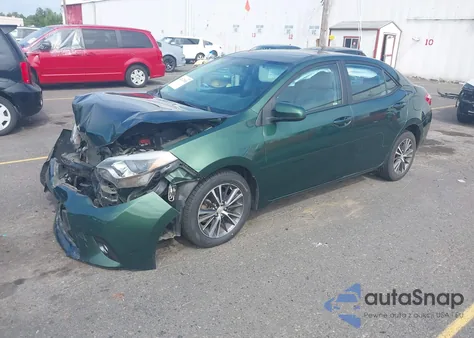 2016 Toyota Corolla Le Plus from USA, damaged, VIN 2T1BURHE8GC495727
